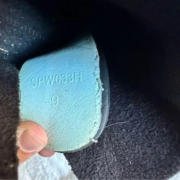 Sperry Black Aerial Beck Boot Women’s Size 9 - Picture 11 of 12